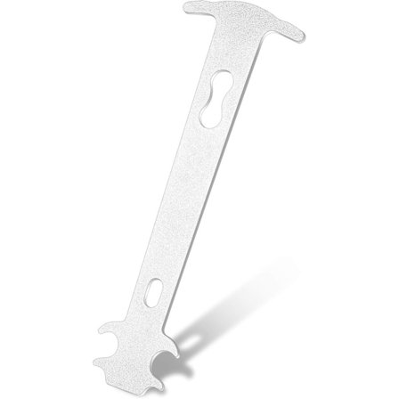 Kjedekontroll for sykkelkjede (hvit)