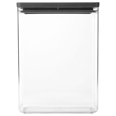Brabantia Tasty+ stabelbar beholder 5,4 liter, mørkegrå