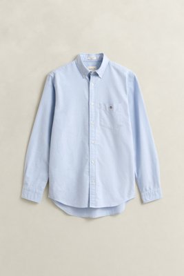 GANT - Oxfordskjorte i regular fit til herre light blue