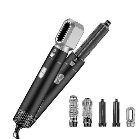 5 In 1 Hair Electric Hair Styler Hair Dryers Curler Straighteners Blow Dryer Brush Dry Set