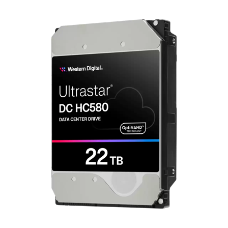 WD Ultrastar DC HC580 22TB 7200rpm 512MB SATA 6Gb/s 3.5" harddisk