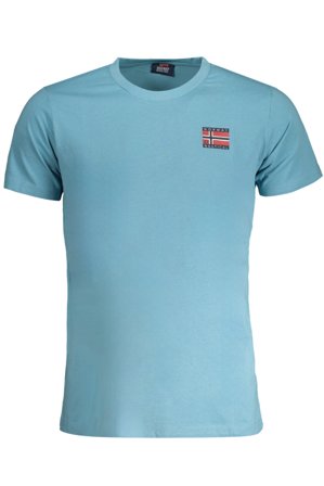 Norway 1963 T-shirt Maniche Corte Uomo Azzurro