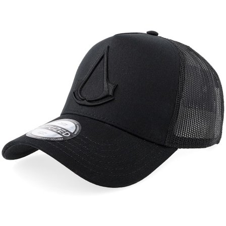 Difuzed - Assassin's Creed Cap Black Trucker Trucker Black Cap - @ Hatstore