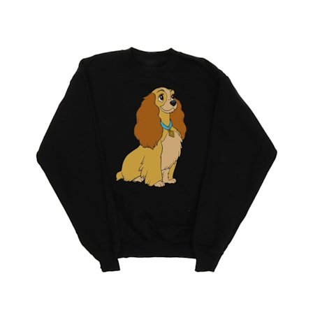 Disney Flickor Lady Och Lufsen Lady Spaghetti Hjärta Sweatshirt