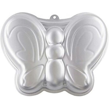 10 tum fjärilsformad aluminium 3D bakform kakform födelsedagstårta - Fjäril (FMY)