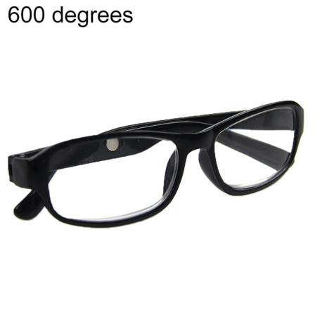Læsebriller +4.5 +5.0 +5.5 +6.0 Grader Optiske Linser Briller Briller Qinhai-hy Black 6