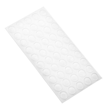 Silikon Möbeltassar: Skydda Golv & Minska Ljud - 50 st