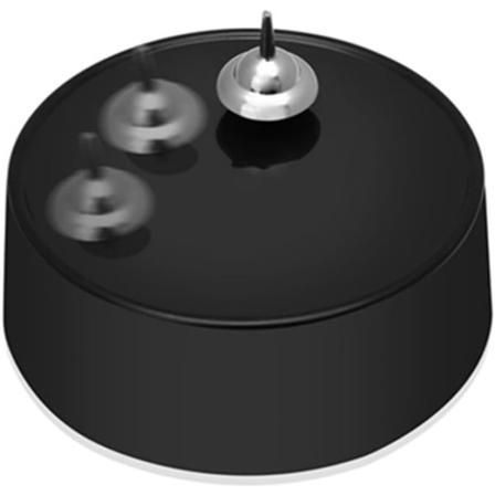 Magneettiset Huippulelut Ikuinen Liike Pyörivä Magneettinen Huippu Upe