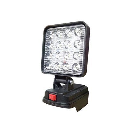 Multifunktionelle lithiumbatterier LED-arbejdslys foldbar base USB-grænseflader