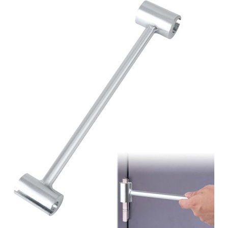 Justeringsnøkkel for hengselavstand - 14-19mm - Praktisk verktøy for hengseljustering - Kraftig nøkkel for sikkerhetsdører