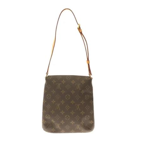 Louis Vuitton Vintage Pre-owned Canvas louis-vuitton-Tass , Bruin , Dames , Maat: ONE Size Vintage Tassen