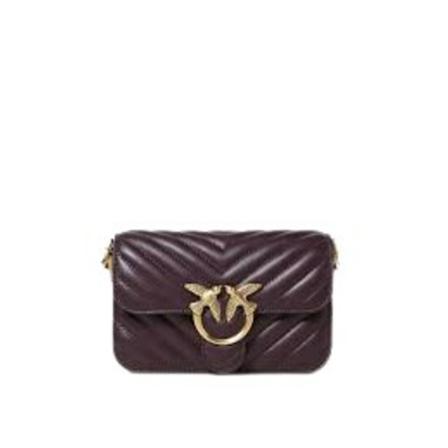 Pinko, Shoulder Bags Fioletowy, Kobieta, Rozmiar: ONE Size