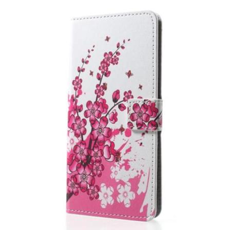 Plånboksfodral Till Sony Xperia Xz2 - Summer Rosa Rosa