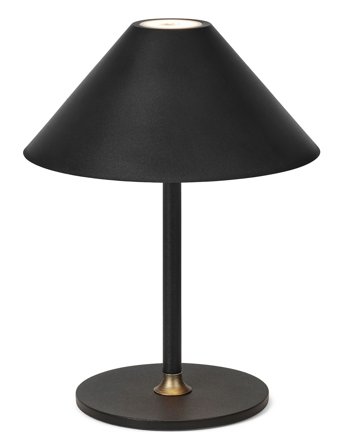 Halo Design "Hygge" Portable Table Lamp - Black - H25CM