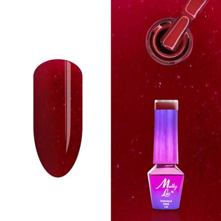 Mollylac - Gellack - Hearts & Kisses - Nr197 - 5g Uv-gel/led Röd