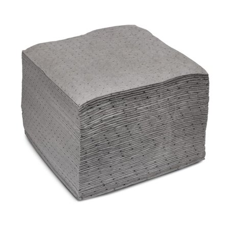 EASI-TEX Absorbent Plus ark 40x40cm grå 100/fp - Lyreco - Städ och hygien - Toalettpapper och torkpapper - Absorbenter