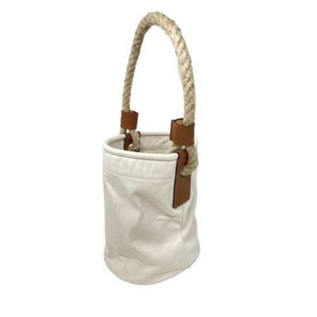 Loewe Pre-owned, Pre-owned Nylonhandbags Wit, unisex, Maat:ONE Size