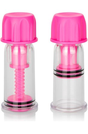 Cal Exotics Vacuum Twist Suckers Pink