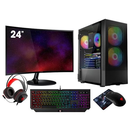 Kit Gaming VIST - Ryzen 5 3600 - RTX 3050 - RAM 32 Go - SSD 1 To - Windows 11 Pro