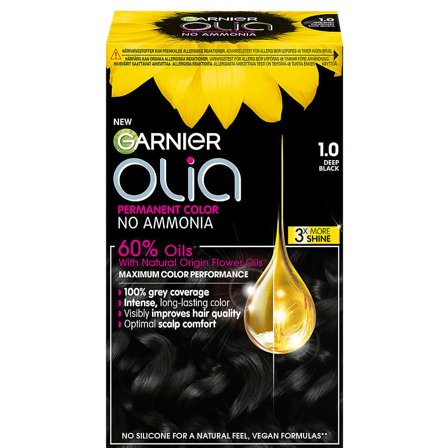 Garnier Olia 1.0 Deep Black, Hår, Hårfarve, Permanent Hårfarve