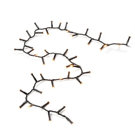 Konstsmide - Lysslynge for innebruk 3875-800 200 LED amber Svart