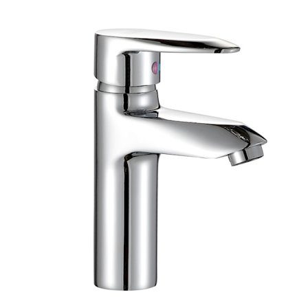 1 stk. servantbatteri, kobber servantbatteri, varmt og kaldt vann f