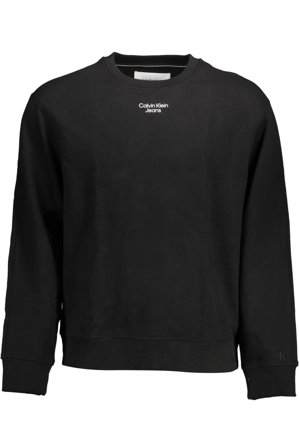 Calvin Klein Felpa Senza Zip Uomo Nero