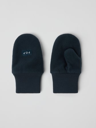 Polarn O. Pyret - Windproof fleece mittens - 3 - Childrenswear - blue