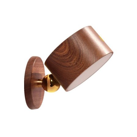 Trådlös LED Väggläslampa med USB-laddning & Touch Dimmer [ZHE]