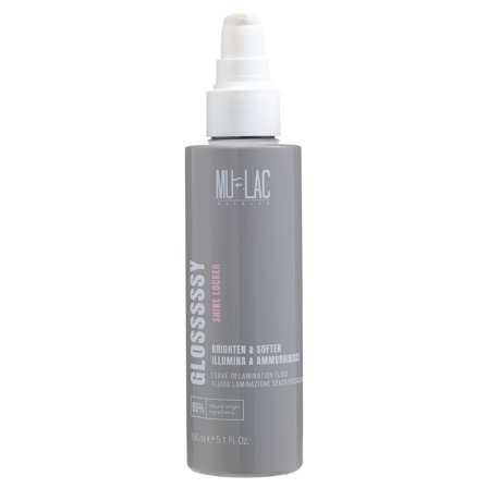 Mulac Hairlab Glosssssy Shine Locker - Fluido Laminazione Senza Risciacquo 150ml - Siero Capelli Styling & Finish