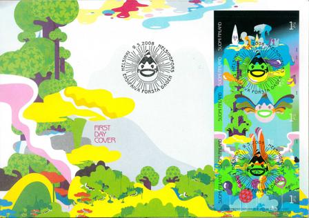 Finland FDC 2008 - LAPE nr. V75