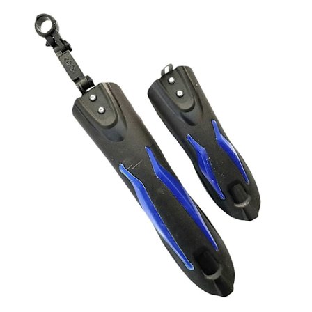 Cykelskärmar 26 tum Bärbara Komponenter Cykel Stänkskärm Set för Utomhuscykling