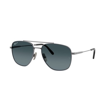 Ray-Ban William Titanium - Solbriller - Grå - RB8097 165/S3 5917