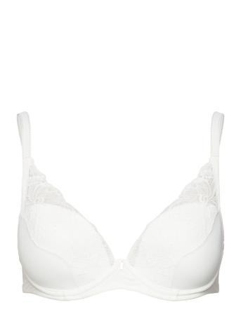 Orangerie Dream Plunge T-Shirt Bra Lingerie Bras & Tops Plunge Bras Hvit CHANTELLE*Betinget Tilbud