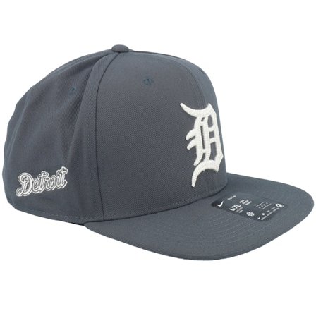 Nike MLB - MLB Gris snapback Casquette - Detroit Tigers Statement Dri-fit Pro Anthracite Snapback - Nike @ Hatstore