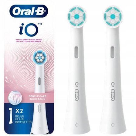 Borsthuvuden - Oral-B - iO White Gentle Care - Mjukhet för känsliga tänder