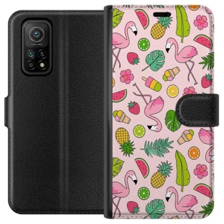 Xiaomi Mi 10T Pro 5G Lompakkokotelo Flamingo