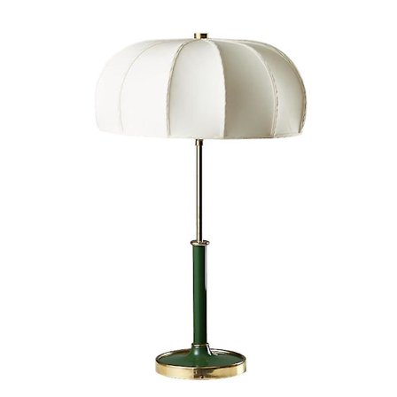 36cm Retro Bordlampe Led E27 Smaragd Bordlampe