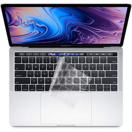 Hårt Skalskydd för MacBook Pro 13" A2159 A1706 A1989 & 15" A1707 A1990, 2016-2018 års modell, Ultra Slim Fodral med TPU tangentbordsöverdrag, Enkel