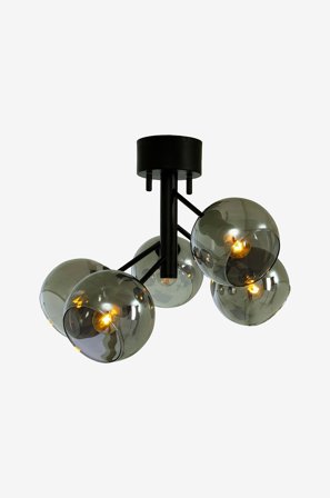 Aneta Lighting - Plafond ATOM - Svart - Plafonder - Fra Homeroom