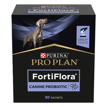 Purina Pro Plan - FortiFlora for Dog Piece 30 x 1 g - Veterinær - Dyrehelse - Mage - ZOO.no