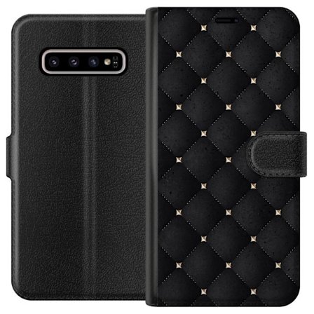 Yhteensopiva Lompakkokotelo Samsung Samsung Galaxy S10+ Lux