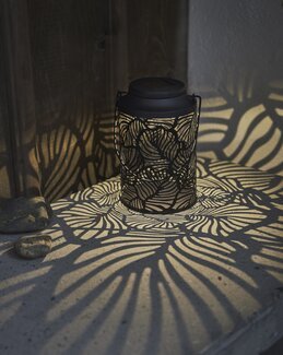 Solcelledekoration Leafy Sort