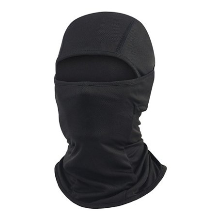 Full Face Cap Sykkel Balaclava SVART