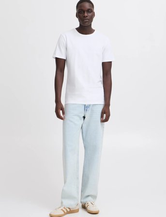 Blend Bhdinton Crew Neck Tee 2-Pack - White - M