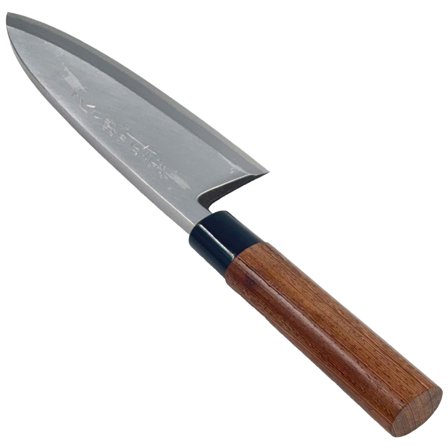 Fuji bluesteel Yanagiba trancherkniv 180D' - 'Sølv/mørkt tre