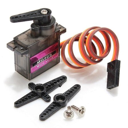 4 KPL MG90S RC Mikro Muovinen Servo 13.4g ZOHD Volantex Lentokone RC Helikopteri Auto Vene Malli