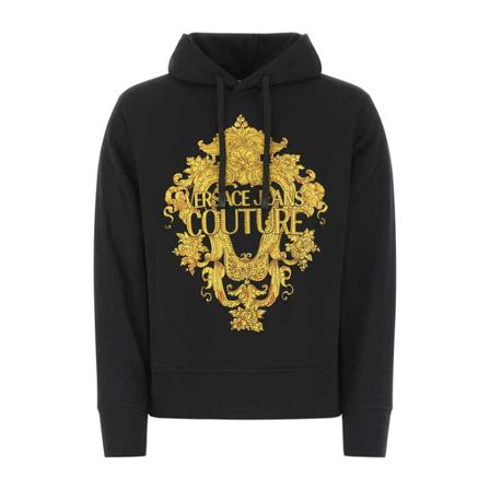 Versace Jeans Couture, Sweatshirts Zwart, Heren, Maat:L