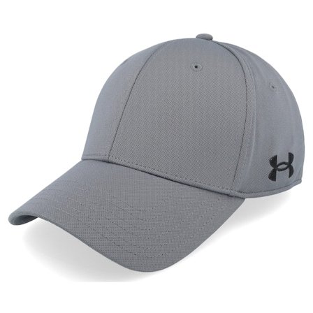 Under Armour - Grau flexfit Cap - Team Blitzing Graphite Flexfit @ Hatstore