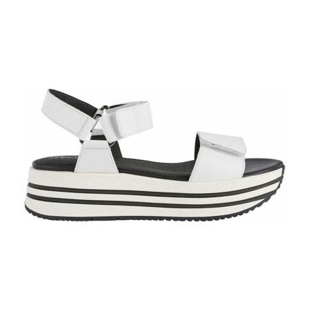 Geox, Flat Sandals Biały, Kobieta, Rozmiar: 36 EU